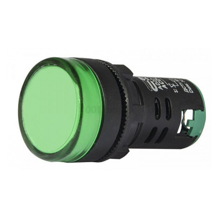 Світлосигнальна арматура AD22-22DS зелена 12В АC/DC, АСКО-УКРЕМ (A0140030162) фото