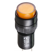 Світлосигнальна арматура AD22E-12DS жовта 24В АC/DC, АСКО-УКРЕМ міні-фото
