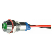 Світлосигнальна арматура AС22C-8 зелена 24В AC/DC, АСКО-УКРЕМ міні-фото