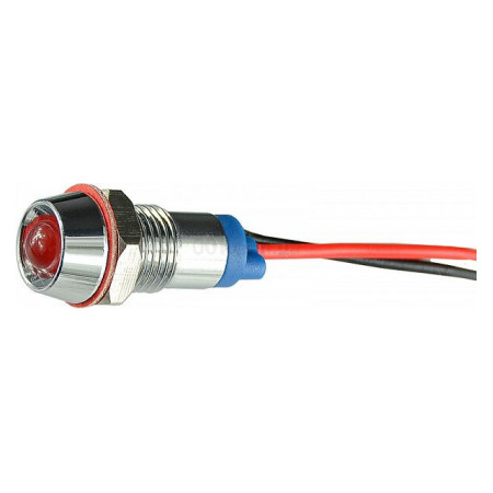 Світлосигнальна арматура AС22C-8 червона 24В AC/DC, АСКО-УКРЕМ (A0140030213) фото