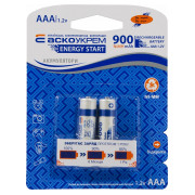 Аккумулятор NH-AAA900 ES (NiMH 900mAh типоразмер AAA) упаковка blister 2 шт., АСКО-УКРЕМ мини-фото