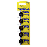 Батарейка литиевая «таблетка» CR2032.BP5, типоразмер CR2032 упаковка blister 5 шт., АСКО-УКРЕМ мини-фото