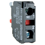 Додатковий контакт ZBE-102 (НЗ) для кнопок TB5, АСКО-УКРЕМ міні-фото