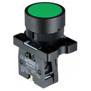 Кнопка без фиксации (1НО) зеленая LAY5-EA31, АСКО-УКРЕМ мини-фото