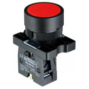 Кнопка без фіксації (1НЗ) червона LAY5-EA42, АСКО-УКРЕМ міні-фото