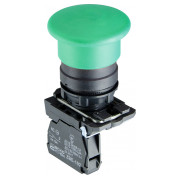 Кнопка «грибок» (d 40 мм) без фіксації (1НВ) зелена TB5-AC31, АСКО-УКРЕМ міні-фото
