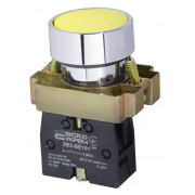 Кнопка без фіксації (1НВ) жовта XB2-BA51, АСКО-УКРЕМ міні-фото