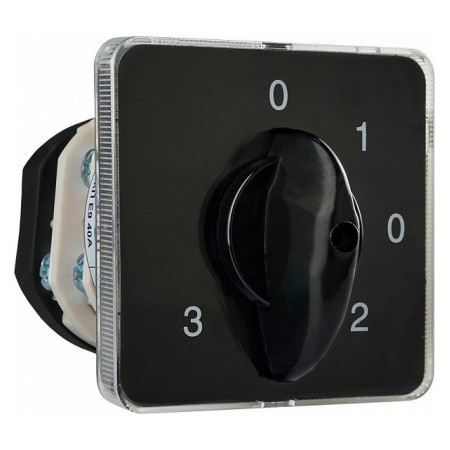 Переключатель кулачковый пакетный ПКП Е9 40А/2.863 (0-1-0-2-0-3 выбор фазы), АСКО-УКРЕМ (A0110010023) фото