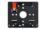 Накладка на DIN-рейку для кулачкових пакетних перемикачів АСКО-УКРЕМ ПКП SBI 32А (вид спереду) зображення