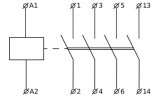 Електрична схема контакторів ПМ0-ХХ-10 АСКО-УКРЕМ зображення
