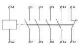 Электрическая схема контакторов ПМ-3 и ПМ-4 АСКО-УКРЕМ изображение