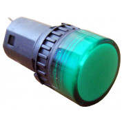 Світлосигнальна арматура AD16-16DS зелена 24В АC/DC, АСКО-УКРЕМ міні-фото