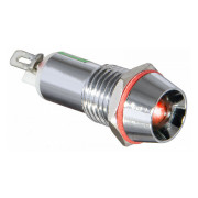 Світлосигнальна арматура AD22C-10 червона 24В AC/DC, АСКО-УКРЕМ міні-фото