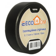 Ізострічка ECO 0,11×18 мм чорна 18 метрів, АСКО-УКРЕМ міні-фото