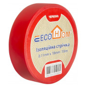 Ізострічка ECO 0,11×18 мм червона 18 метрів, АСКО-УКРЕМ Ізострічка ECO 0,11×18 мм червона 18 метрів, АСКО-УКРЕМ міні-фото