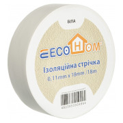 Ізострічка ECO 0,11×18 мм біла 18 метрів, АСКО-УКРЕМ Ізострічка ECO 0,11×18 мм біла 18 метрів, АСКО-УКРЕМ міні-фото