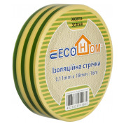 Ізострічка ECO 0,11×18 мм жовто-зелена 18 метрів, АСКО-УКРЕМ міні-фото