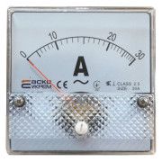 Амперметр А-80 (80x80 мм) 60 А (AC) прямого включения, АСКО-УКРЕМ мини-фото