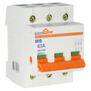 Вимикач навантаження ECO MS 3P 100A, АСКО-УКРЕМ міні-фото