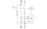 Електрична схема диференційних вимикачів ДВ-2002 АСКО-УКРЕМ зображення