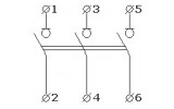 Электрическая схема выключателей-разъединителей ECO MS АСКО-УКРЕМ изображение