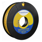 Маркування ЕС-0 для кабелю 0,75-1,5 мм² символ «3» (рулон 1000 шт.), АСКО-УКРЕМ міні-фото
