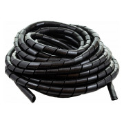 Спиральная обвязка для провода ∅9-65 мм SWB-12 черная (10 м), АСКО-УКРЕМ мини-фото