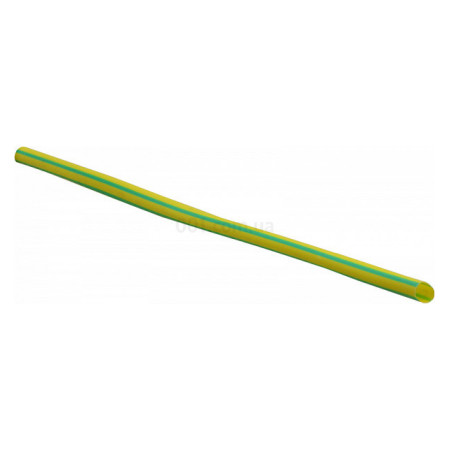 Термоусаживаемая трубка ∅25,0/12,5 мм желто-зеленая (отрезок 1 м), АСКО-УКРЕМ (A0150040051) фото