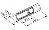 Габаритные размеры гильз GL-120 АСКО-УКРЕМ изображение