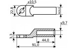 Габаритные размеры наконечников DTL-50 АСКО-УКРЕМ изображение