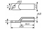Габаритные размеры наконечников SC-10-6 АСКО-УКРЕМ изображение
