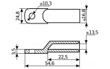 Габаритные размеры наконечников SC-95-10 АСКО-УКРЕМ изображение