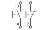 Електрична схема кнопкових постів XAL-B211H29, XAL-B213, XAL-B215 АСКО-УКРЕМ зображення