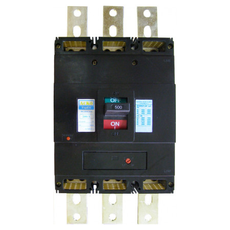 Автоматичний вимикач ВА-2004/630 3P 500А, АСКО-УКРЕМ (A0010040026) фото