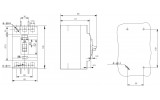 Габаритные размеры автоматических выключателей АСКО-УКРЕМ ECOHOME FB/125 изображение