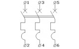 Электрическая схема автоматических выключателей АСКО-УКРЕМ ECO FB изображение