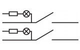 Електрична схема перемикачів АСКО-УКРЕМ KCD2-2101N зображення