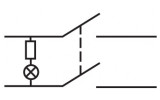 Электрическая схема переключателей АСКО-УКРЕМ KCD1-6-201N изображение
