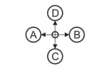 Схема переключения кнопки манипулятора XB2-D2...4 АСКО-УКРЕМ изображение