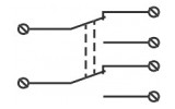 Электрическая схема тумблера 1321 АСКО-УКРЕМ изображение