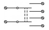 Електрична схема тумблера 1322 АСКО-УКРЕМ зображення