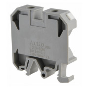 Гвинтовий контактний затискач JXB 16/35 на DIN-рейку сірий, АСКО-УКРЕМ міні-фото
