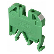 Гвинтовий контактний затискач JXB 2,5/35 на DIN-рейку зелений, АСКО-УКРЕМ міні-фото