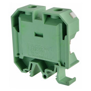 Гвинтовий контактний затискач JXB 35/35 на DIN-рейку зелений, АСКО-УКРЕМ міні-фото