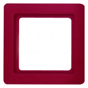 Рамка 1-місна Q.1 червона, Berker міні-фото