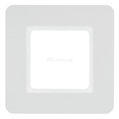 Рамка 1-місна пластикова Q.7 полярна білизна, Berker (10116189) фото