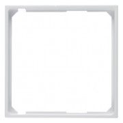 Рамка промежуточная для центральной платы S.1 полярная белизна, Berker мини-фото