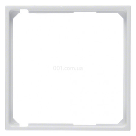 Рамка проміжна для центральної плати S.1 полярна білизна, Berker (11098989) фото