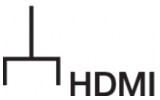HDMI-розетка Q.x антрацит, Berker зображення 2 (схема)
