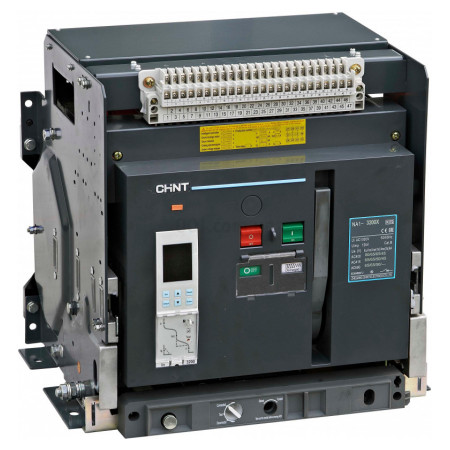 Повітряний автоматичний вимикач NA1-3200X-2500M/3P MO-FX стаціонарний, CHINT (101047) фото